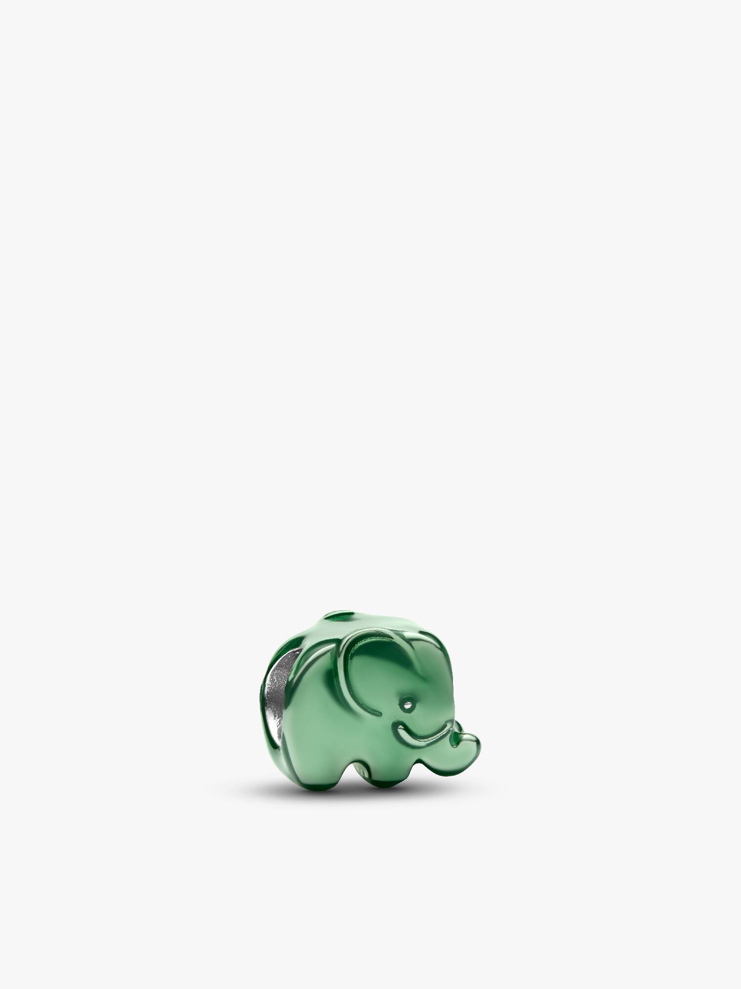 Zöld elefánt mini charm