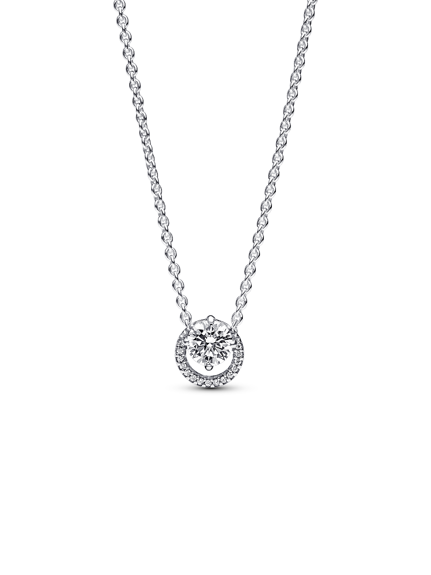 Szikrázó kerek glória medálos collier nyaklánc
