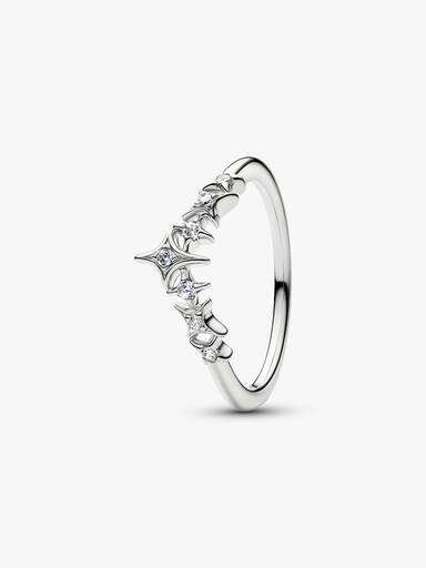 Tiara csillagok gyűrű, Platina bevonat