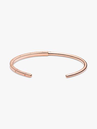 Pandora Signature I-D nyitott karperec