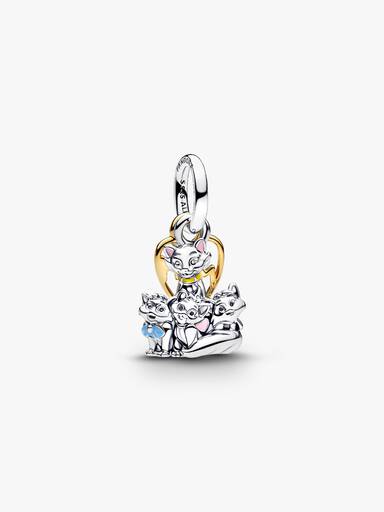 Disney Macskarisztokraták Hercegnő és kiscicái függő charm