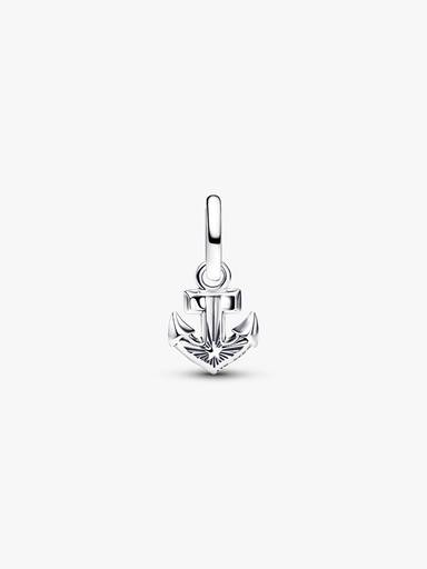 Kék horgony mini függő charm