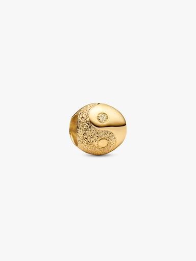 Texturált jin és jang mini charm