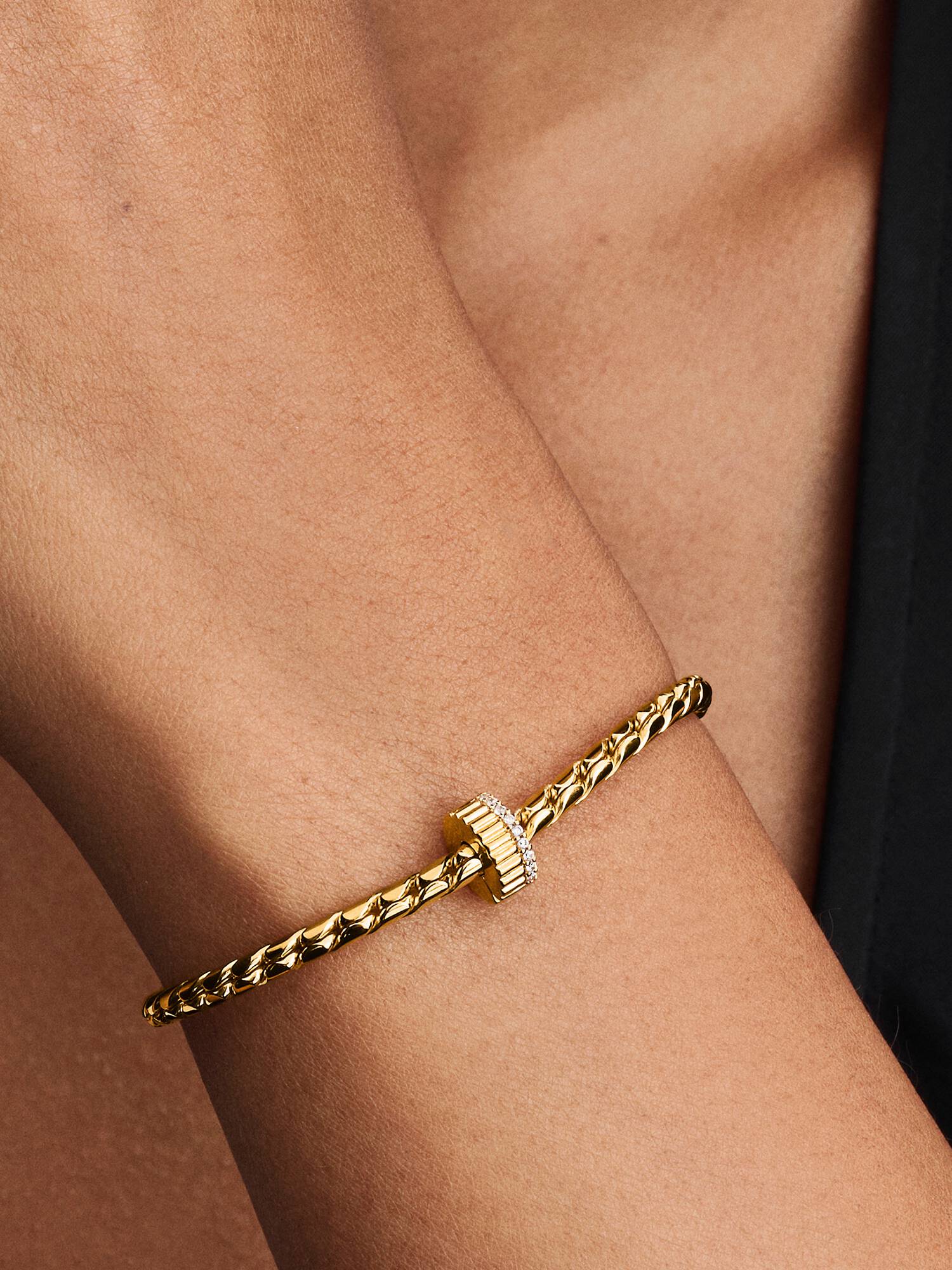 Bordázott klip charm