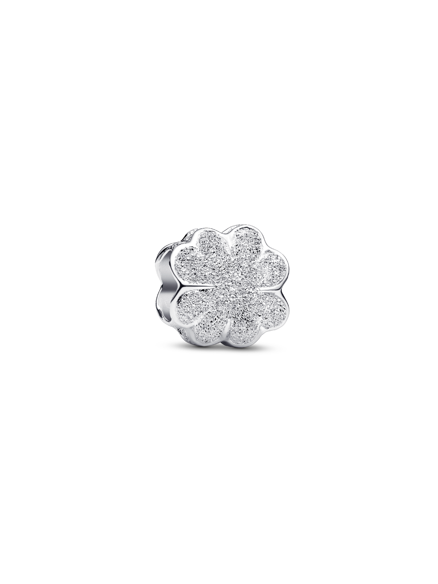Texturált lóhere mini charm
