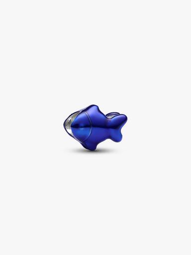 Kék hal mini charm