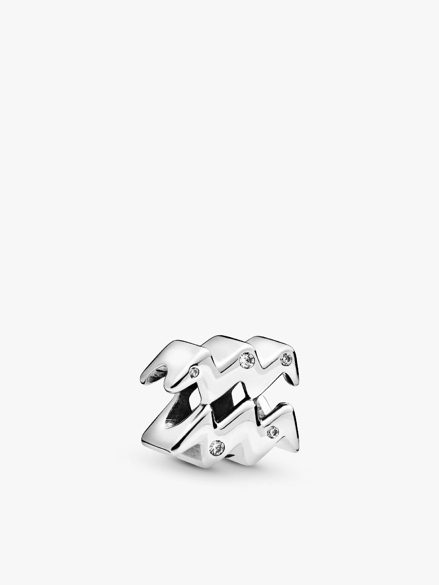 Szikrázó Vízöntő csillagjegy charm