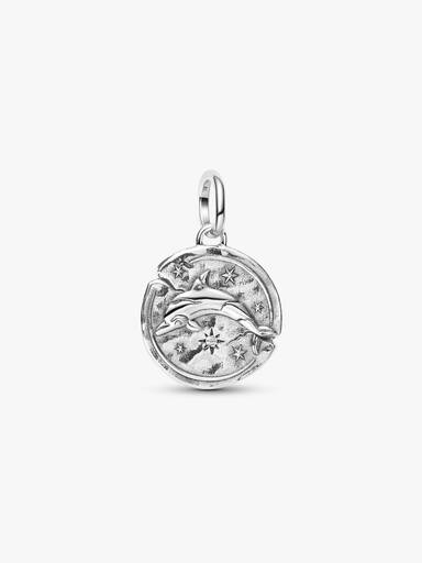 Delfin medál charm