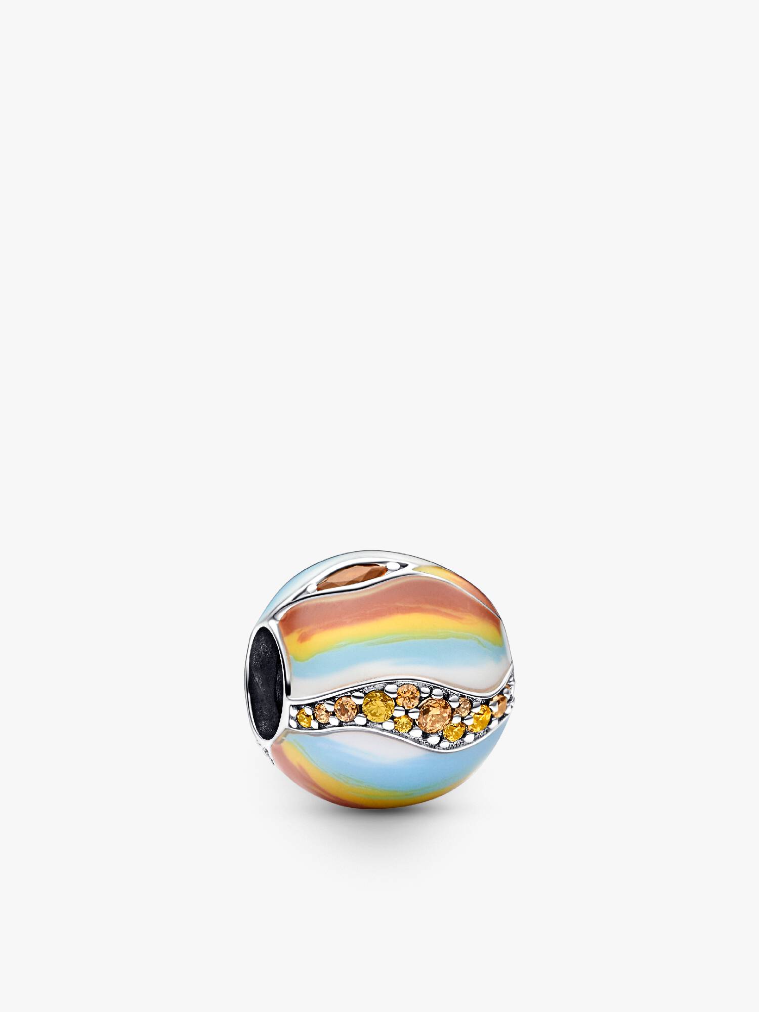 Jupiter bolygó csillogó charm