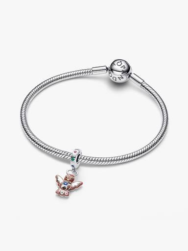 Mézeskalács angyalka függő charm
