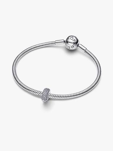 Pavé klip charm