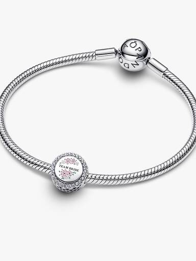 Gravírozható Lánybúcsús csapat charm