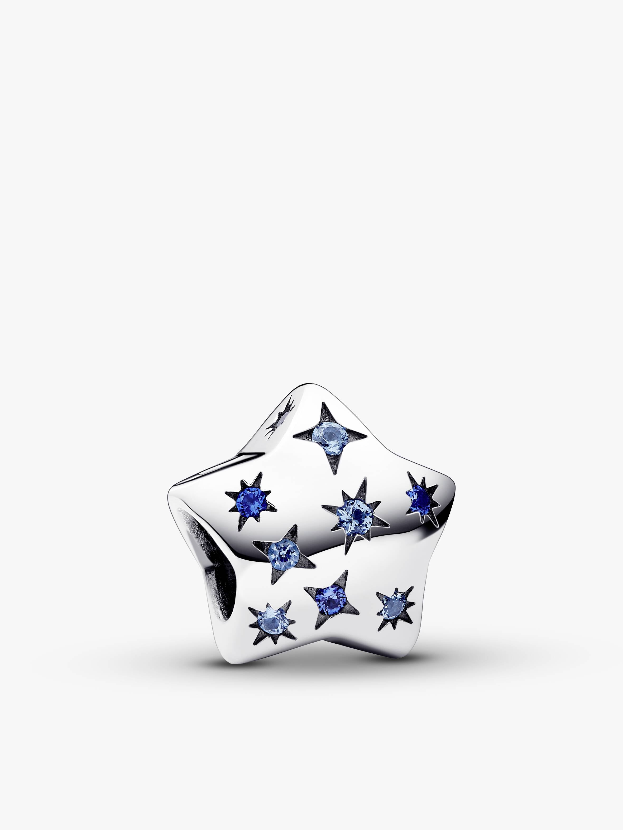 Merész szikrázó csillag charm