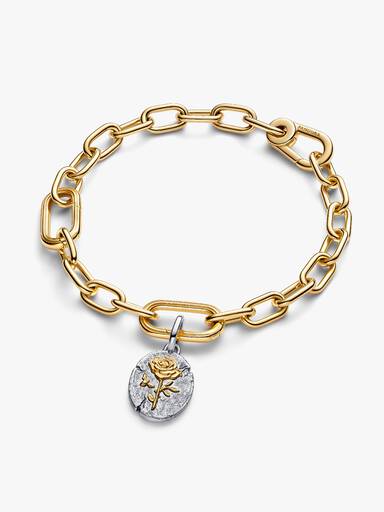 Rózsa medál charm