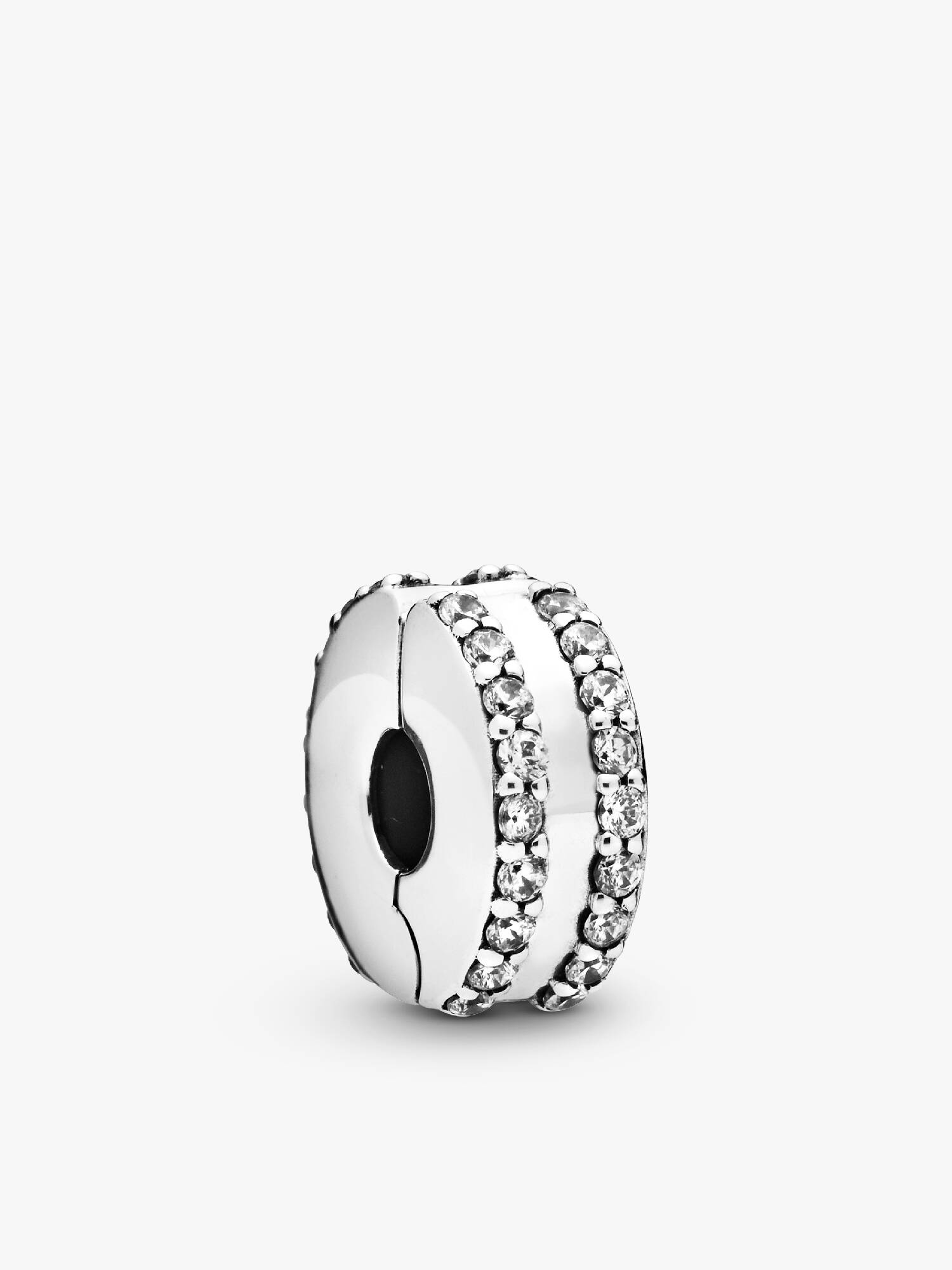 Duplasoros pavé klip charm