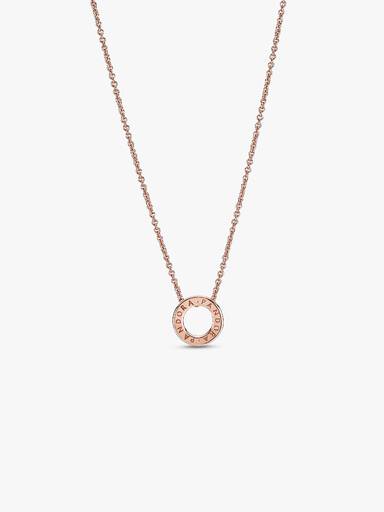 Pandora logó pavé karika collier nyaklánc