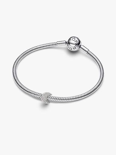 Texturált hold mini charm