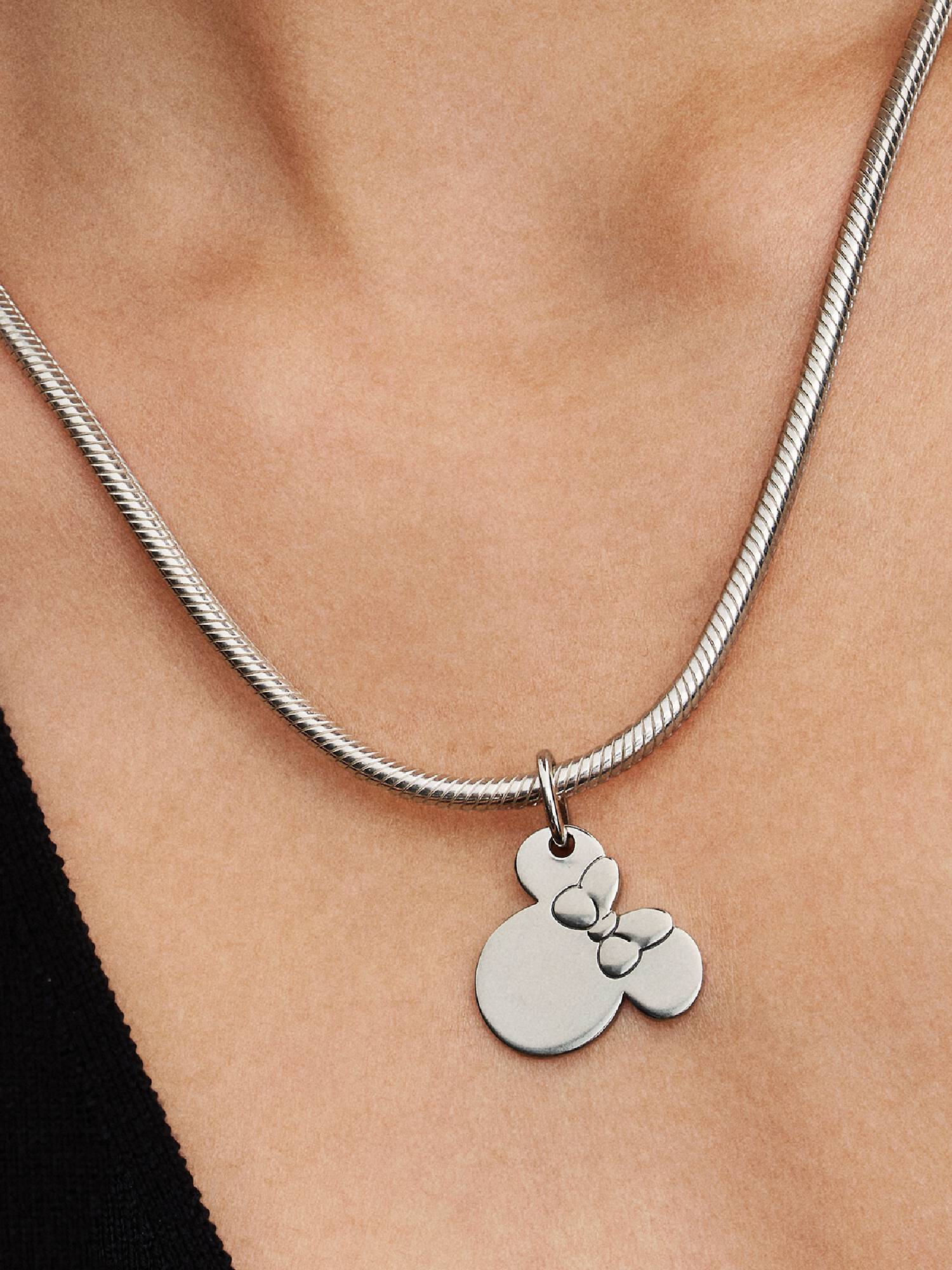 Disney Minnie egér gravírozható függő charm