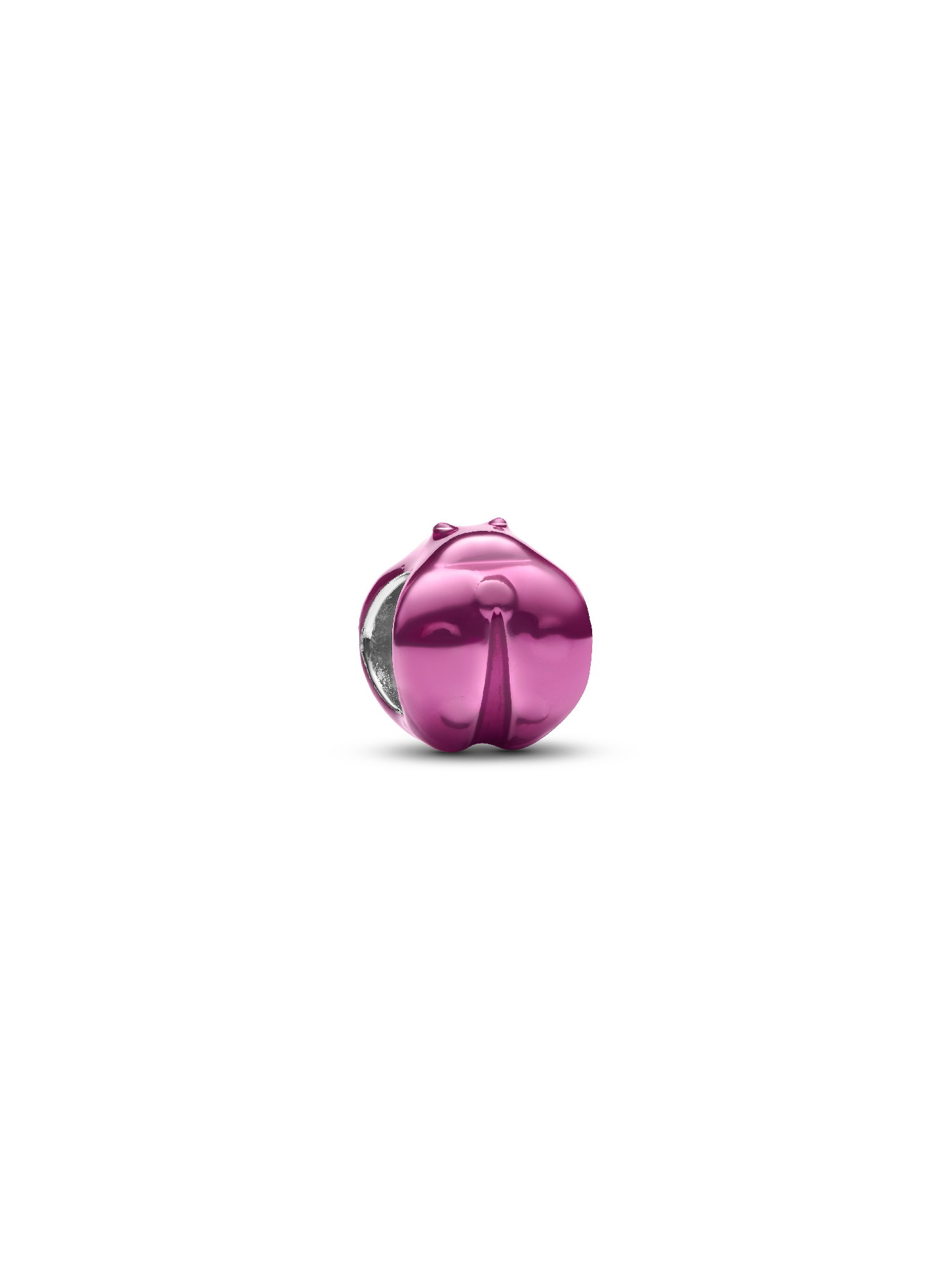 Rózsaszín katica mini charm