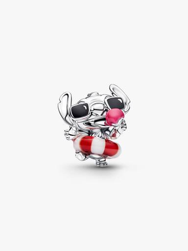 Disney Stitch nyári szórakozás charm