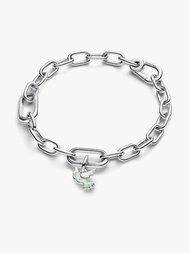 Fehér galamb mini függő charm