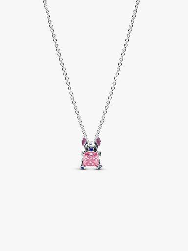 Disney Stitch rózsaszín collier nyaklánc