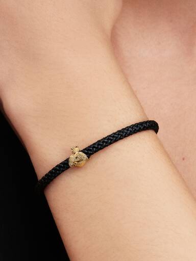 Texturált méh mini charm