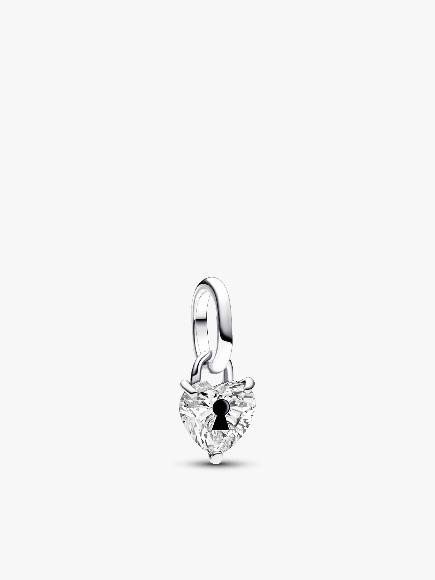 Lakat szív mini függő charm